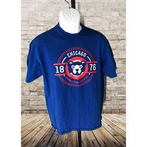Chicago Cubs Shirt Baseball MLB Est 1876 Mens